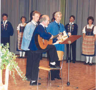 Volkstanzmusik Gunzwil spielt Musik aus dem Mittelalter
