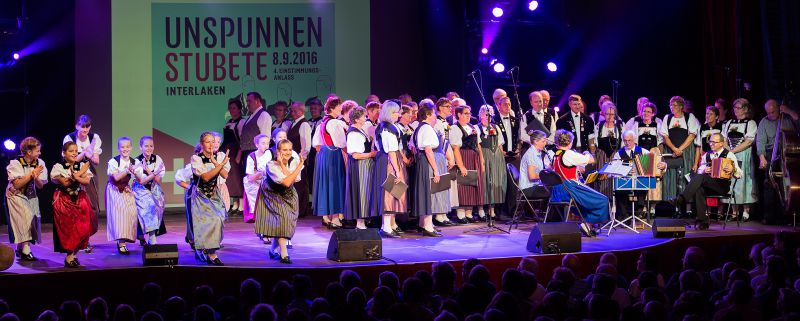 Unspunnen Stubete 2016 Das Zelt Interlaken