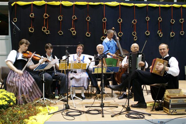 Volkstanzmusik Auftritt in Fiesch