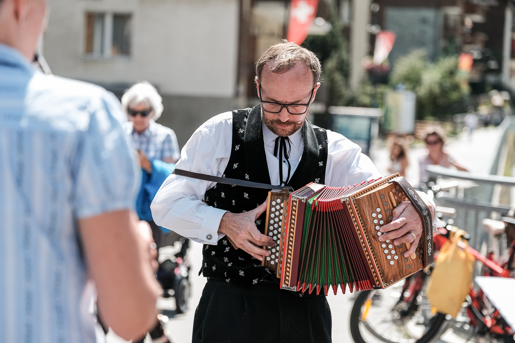 Berner Oberländer Volkstanzmusik am Folklore Festival Zermatt